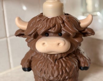 Highland Cow soap holder for Bath and Body Works Soap
