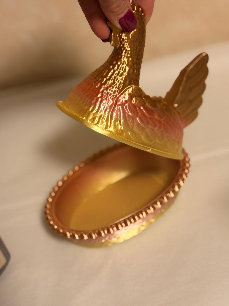 Hen on a Nest Soap holder for Bath and Body Works Soap afbeelding 9