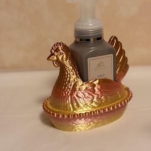 Hen on a Nest Soap holder for Bath and Body Works Soap afbeelding 7