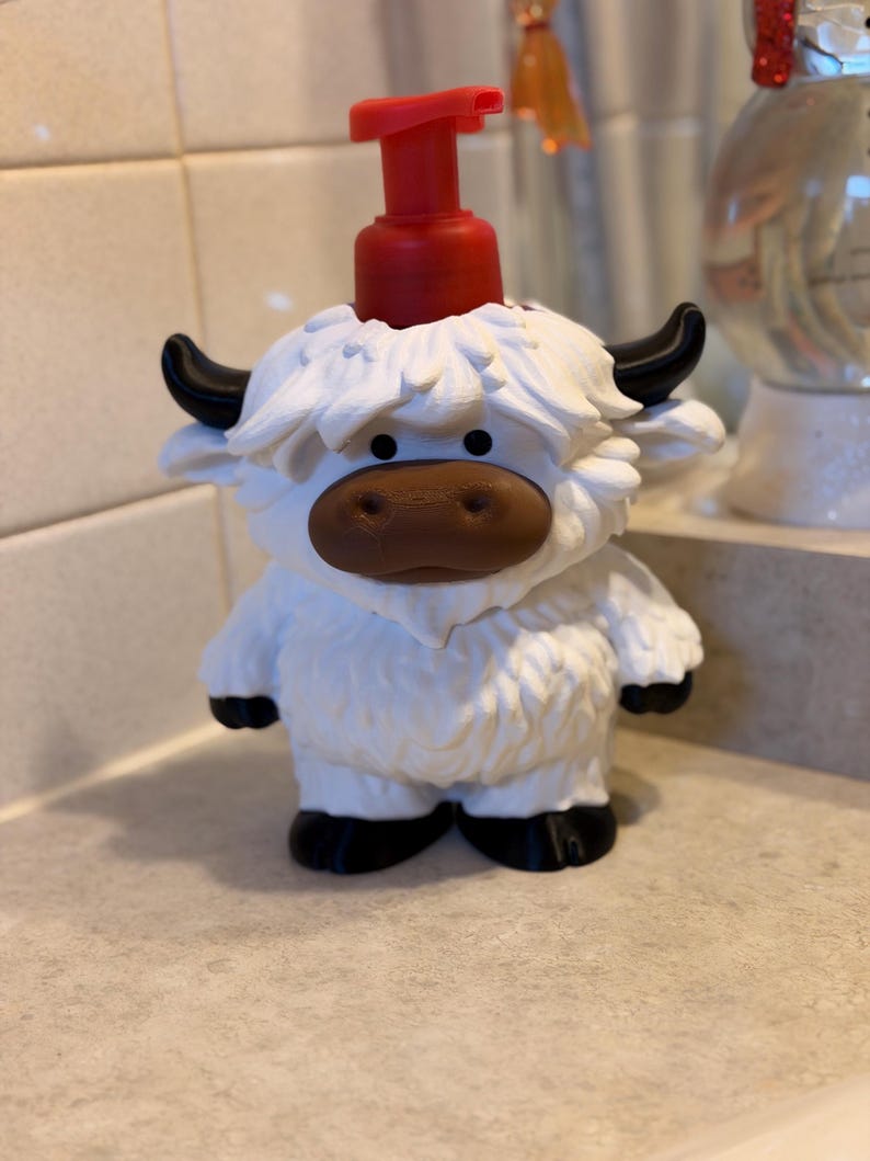 Highland Cow soap holder for Bath and Body Works Soap image 2