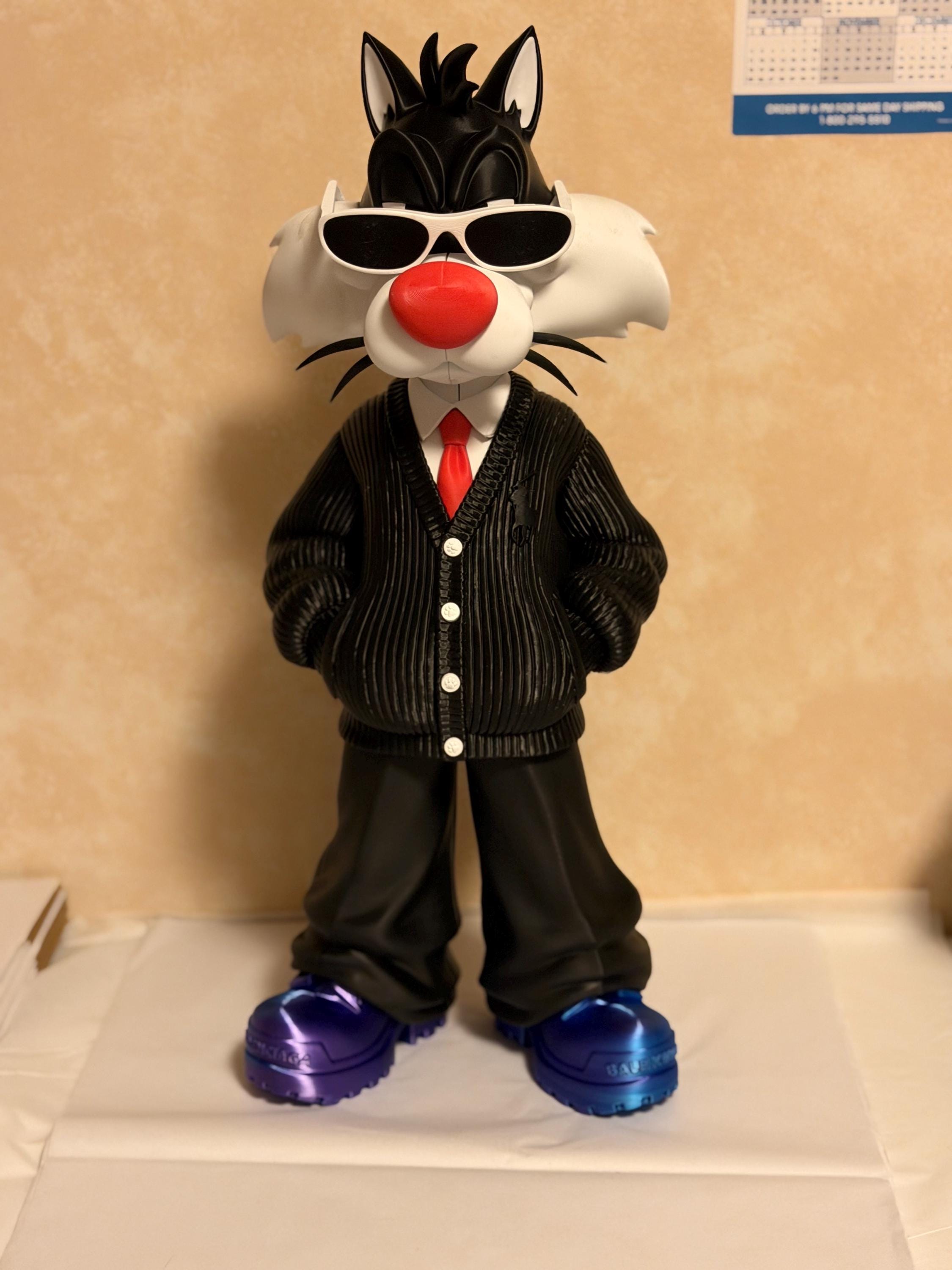 Sylvester the Cat Figurine - Etsy