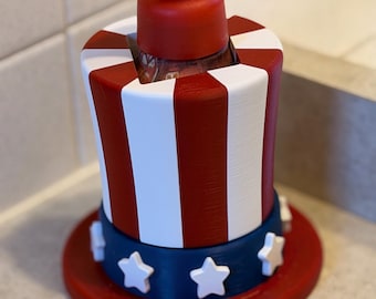 Uncle Sam’s  Patriotic Hat Soap holder for Bath and Body Works Soap