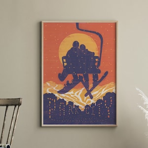 Park City Ski Poster