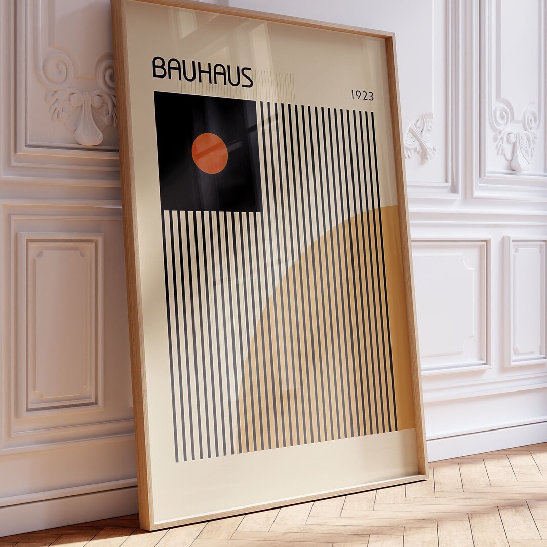 Printable Bauhaus Wall Art Boho Digital Download Wall Art Poster ...