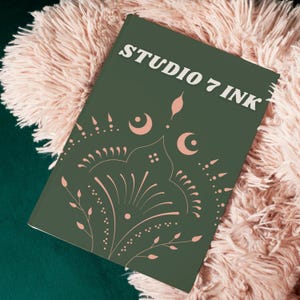 Custom Tattoo Consent Form Book: Hardcover or Coil-Bound