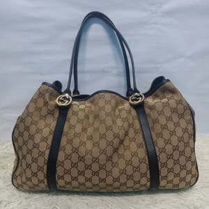 Borsa tote Twins in tela GG Gucci