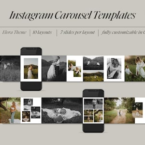 Instagram Karussell Vorlagen | Elora-Thema