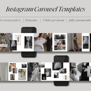 Instagram Carousel Templates for Canva | Emberlynn Theme