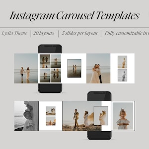 Instagram Karussell Vorlagen | Lydia Thema