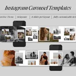 Instagram Carousel Templates | Adeline Theme