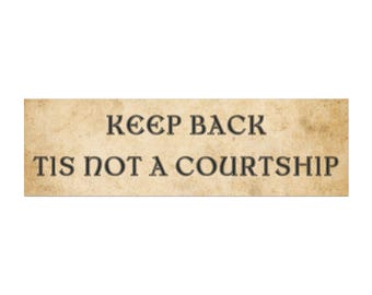 Car Magnet, Bumper Magnet, Medieval Bumper Sticker, Funny Bumper Magnet, Funny Car Magnets, Ren Faire, Renfaire, Funny Gifts, Medieval Gifts