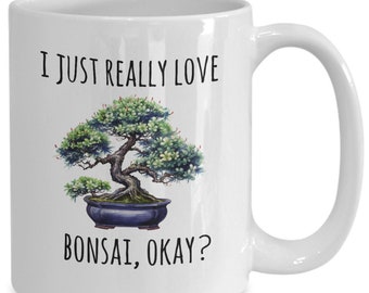 BONSAI MUG GIFT For Bonsai Lover Bonsai Coffee Mug Bonsai Gift Ideas Gardening Gift For Women And Men Bonsai