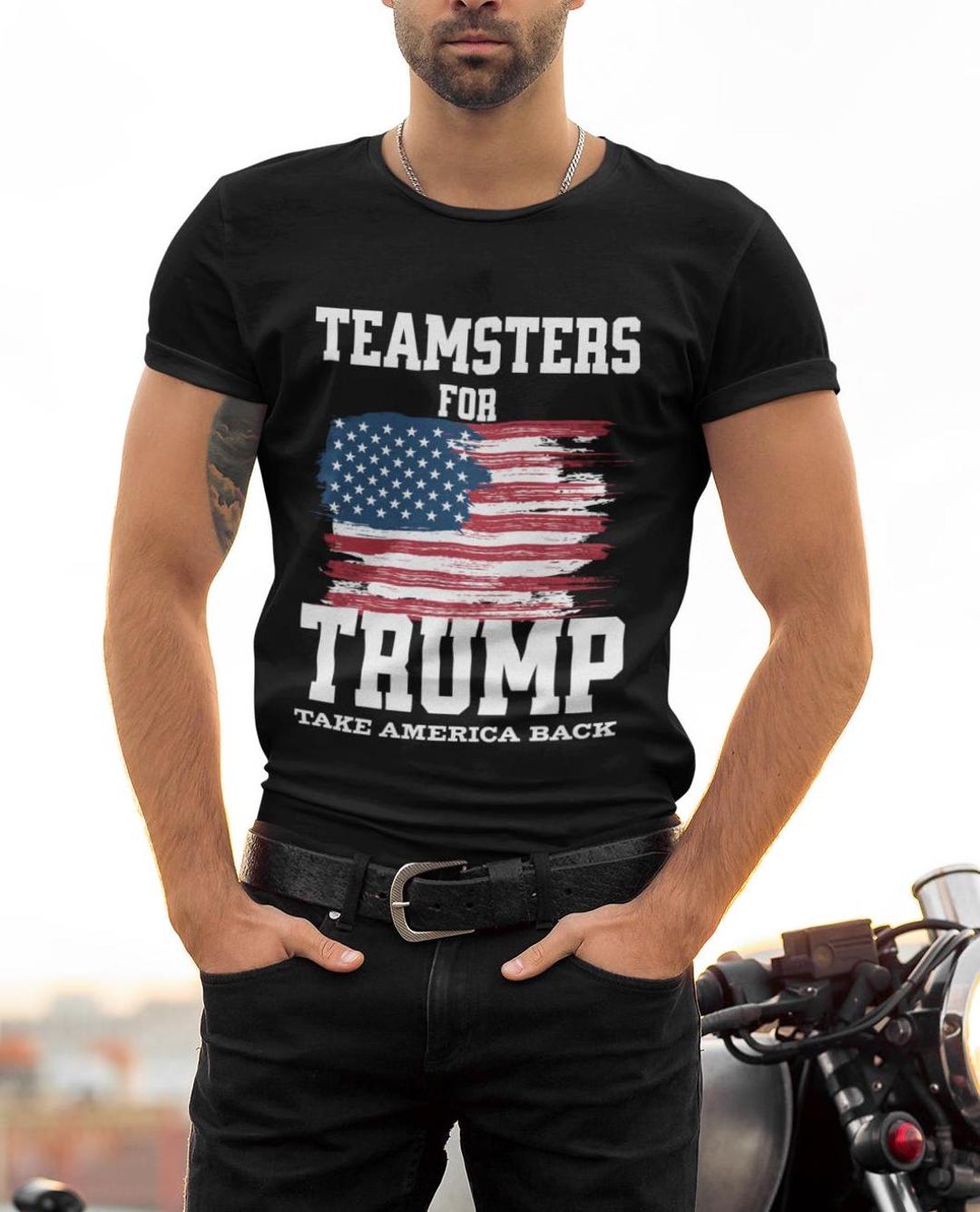 Teamsters for Trump Tshirt Teamsters for Trump 2024 Take America Back ...