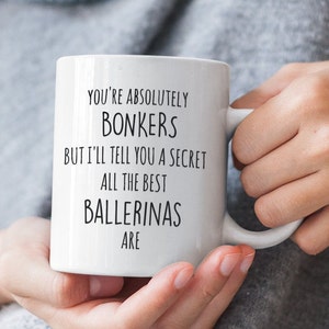 BALLET MUG Ballet Gift Ballerina Mug Ballerina Gift For Ballet Dancer For Dance Teacher Ballet Lovers Girls And Boys