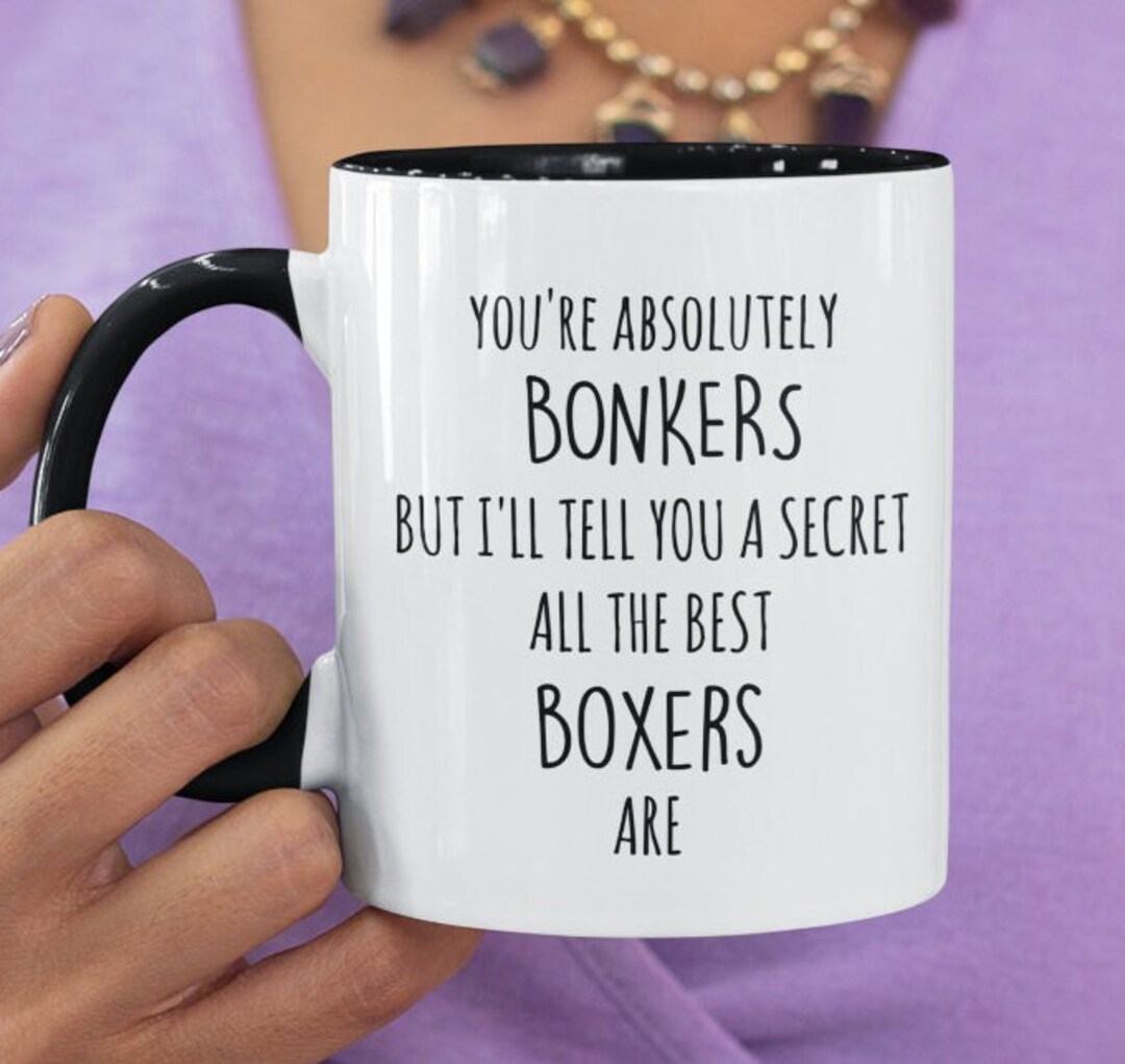 BOXING MUG Boxing Gifts Boxing Fighter Two Tone Coffee Mug Boxing Mug ...