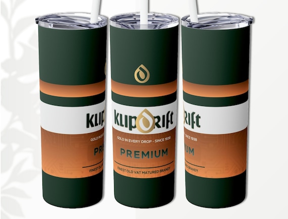 Klipdrift Premium Brandy Tumbler Wrap Sublimation Seamless Designs Downloads - Skinny Tumbler 20oz