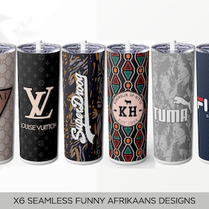 Afrikaans Funny Wrap PNG Template Sublimation Designs Downloads - Skinny 20oz Design