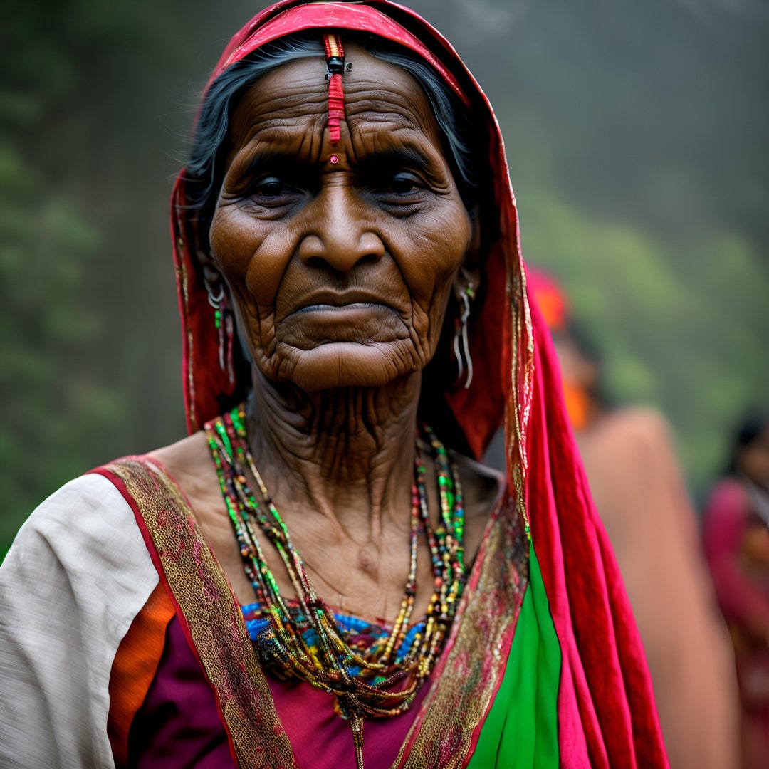 Printable Colorful Indian Culture Wall Art Etsy