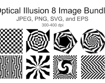 Optical Illusion 8 Image Bundle