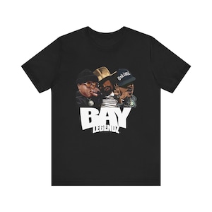 Bay Area Rap Legendz T-Shirt: E-40, Mac Dre, Too Short