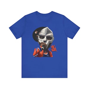NOVITÀ - Maglietta a maniche corte unisex per adulti MF DOOM, leggenda dell&#39;hip hop iconica