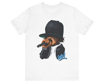 Camiseta unisex de manga corta HOV Hip Hop para adultos - Jay Z