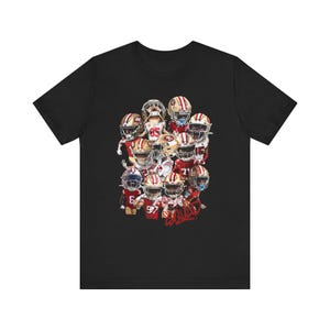San Francisco Squad Unisex Short Sleeve Tee - Purdy, Pearsall, Kittle, Aiyuk, Bosa, Warner, McCaffrey, Lenoir, Williams, Mustapha, Jennings