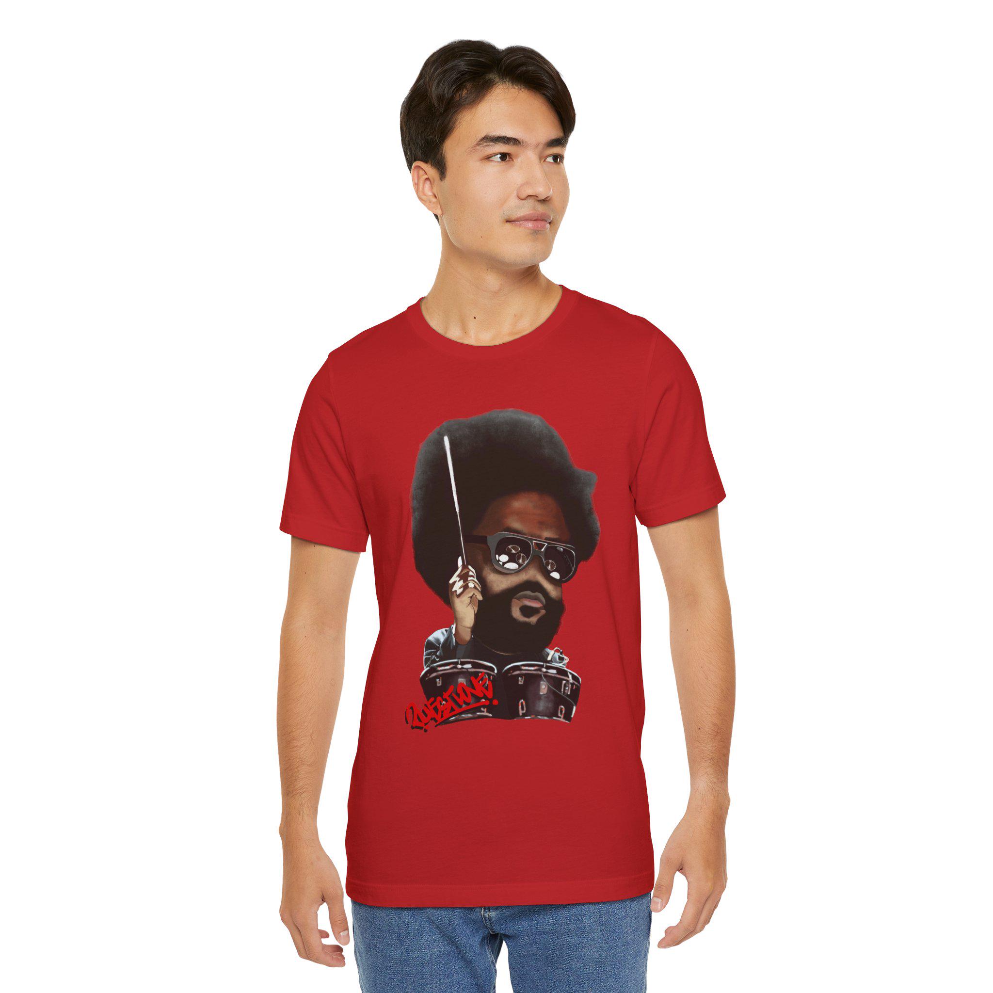 Questlove ?uestlove Tシャツ New - Questlove Hip Hop Adult Unisex Short Sleeve Tee Shirt