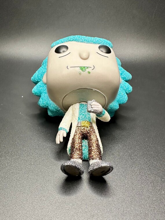 リック・アンド・モーティ/ エレクトリック ファンコ Custom Glitter Rick - Rick and Morty Funko Pop #112 - Etsy