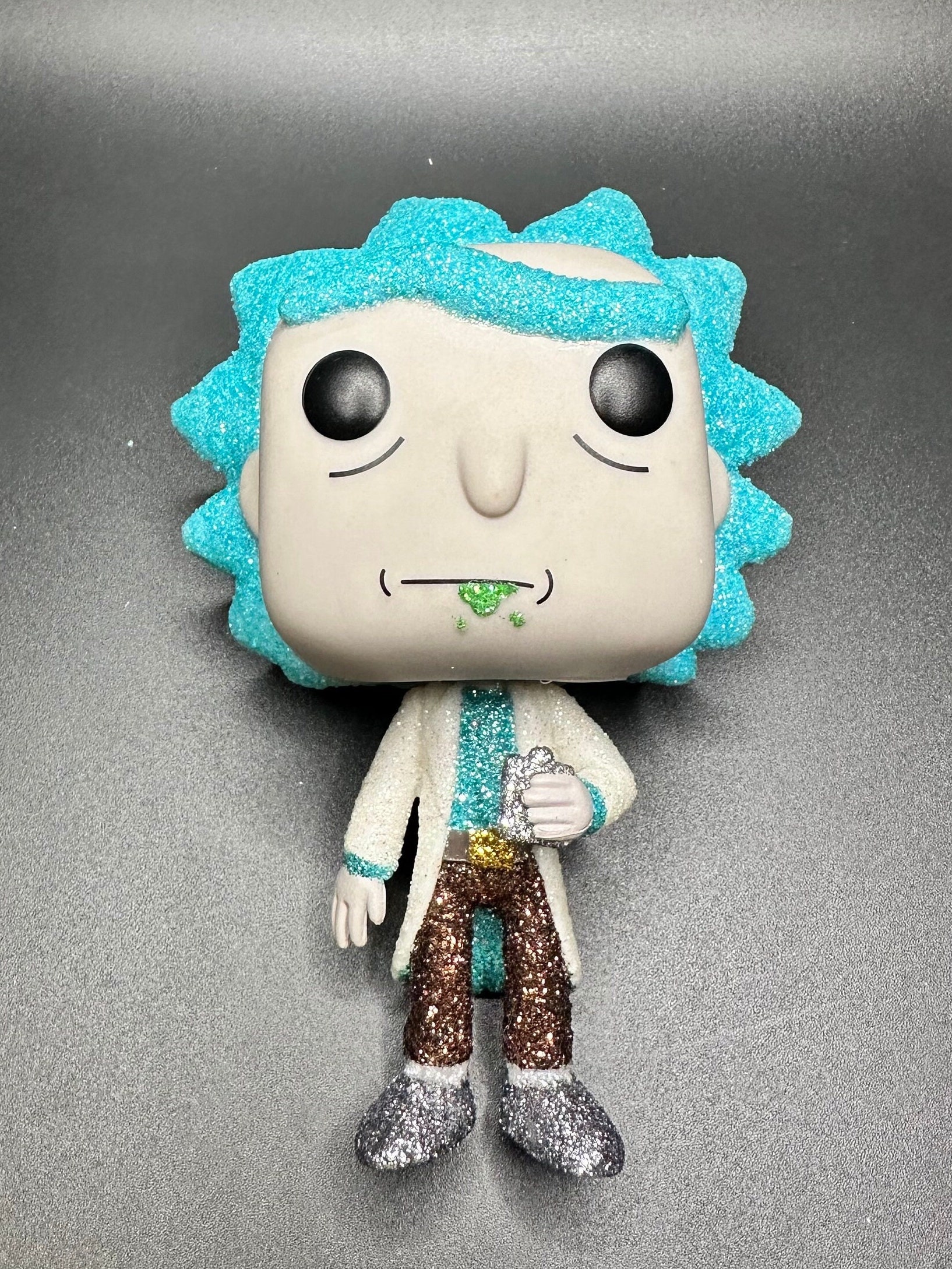 リック・アンド・モーティ/ エレクトリック ファンコ Custom Glitter Rick - Rick and Morty Funko Pop #112 - Etsy