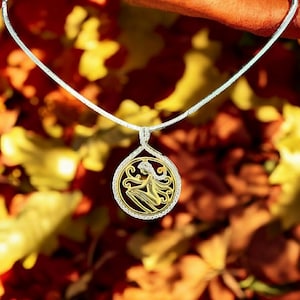 Pingente com pingente do signo de Virgem com definição verdadeira, joia astrológica, presente do signo de Virgem, colar exclusivo do zodíaco, pingente astrológico personalizado