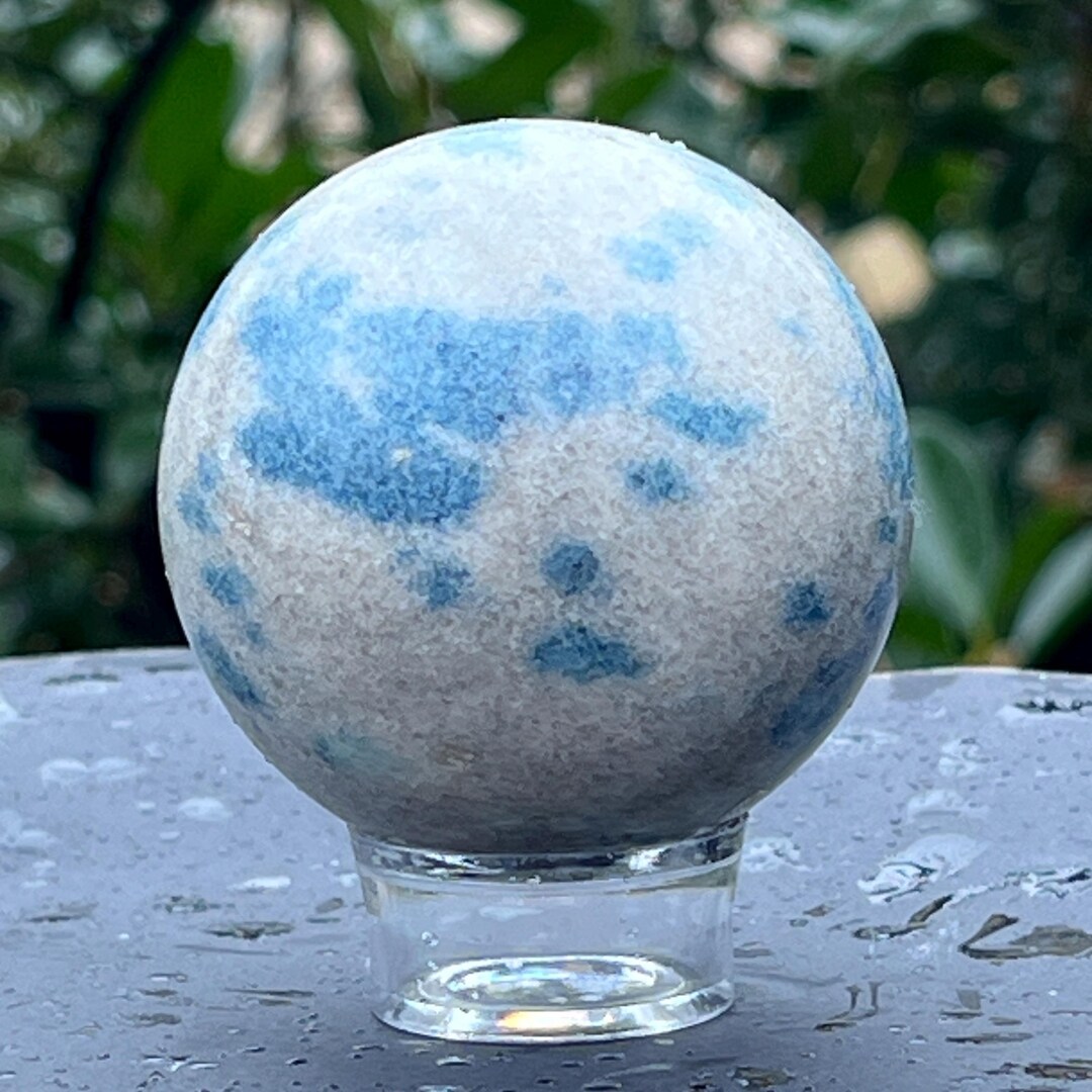 Blue Spinel Sphere 5.8 Cm Model 5 | Polished Crystal Ball From ...