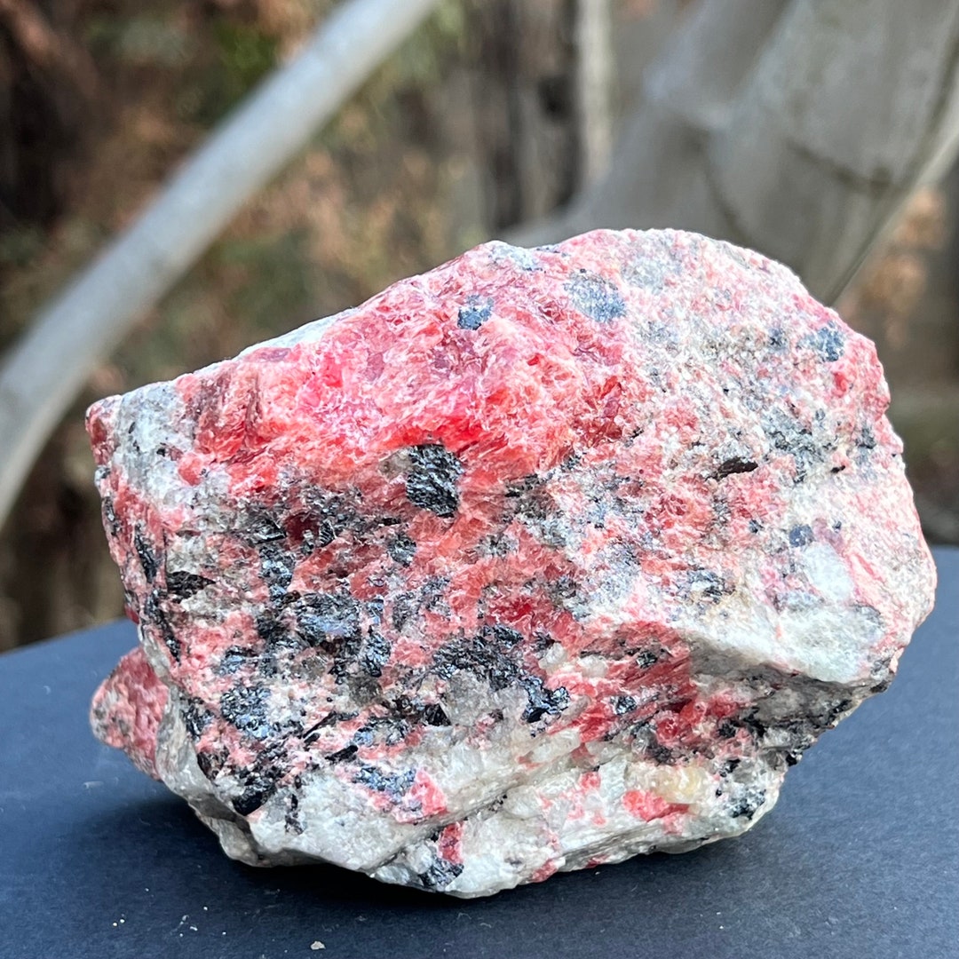 Large Raw Rhodonite Crystal ( From Madagascar) Model L1, Specimen ...