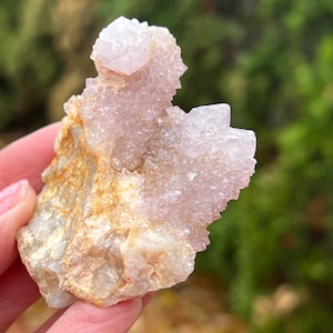 Spirit Liliac Cactus Quartz (from South Africa) model 3a4, Spirit quartz, mineral specimen