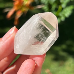 Double Terminated Clear Quartz Point (from Madagascar), model mini7 , quartz crystals, minerals, clear quart point