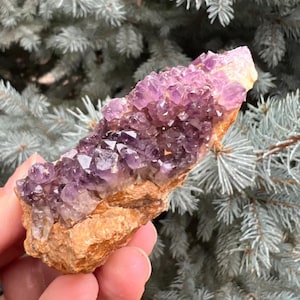 Amethyst Spirit Cluster (brand new material from Africa) , model 13, amethyst minerals, rare minerals