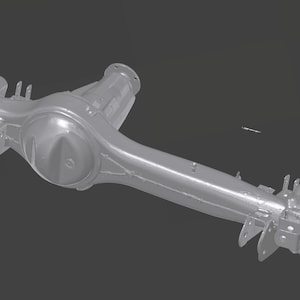 80 Series landcruiser front diff 3D scan STL File