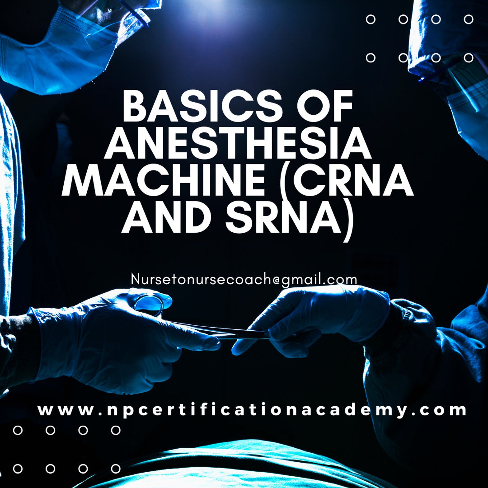 Basics of Anesthesia Machine for Srnas and Crnas - Etsy
