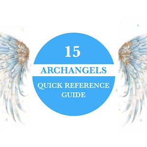 Aartsengelen Referentiegids, Digitale Download, Angel Healing, Angels Guide, Instant Download
