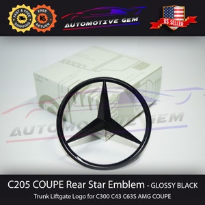 For C260L Car Rear Sticker Trunk Emblem Boot Back Logo Letters Silver 14-15