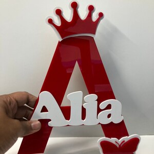 Personalizar placa de nome acrílico