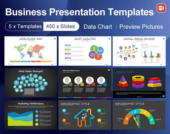 Powerpoint Template Business Presentation Template Data ...