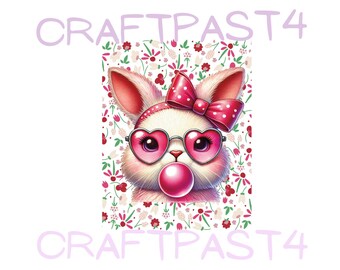 Sac fourre-tout en forme de lapin qui souffle du chewing-gum, sac cabas, tasse à café, sous-verre