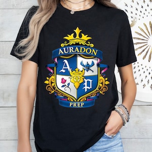 Disney Descendants Auradon Prep Crest T-Shirt, Disneyland Family Vacation Shirt, Disney World Matching Shirt, Birthday Gifts