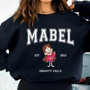 Disney Channel Est 2012 Gravity Falls Custom Retro Shirt Robbie Shirt, Gravity Falls Full Characters Tee, Disneyland Family Matching Shirt image 6