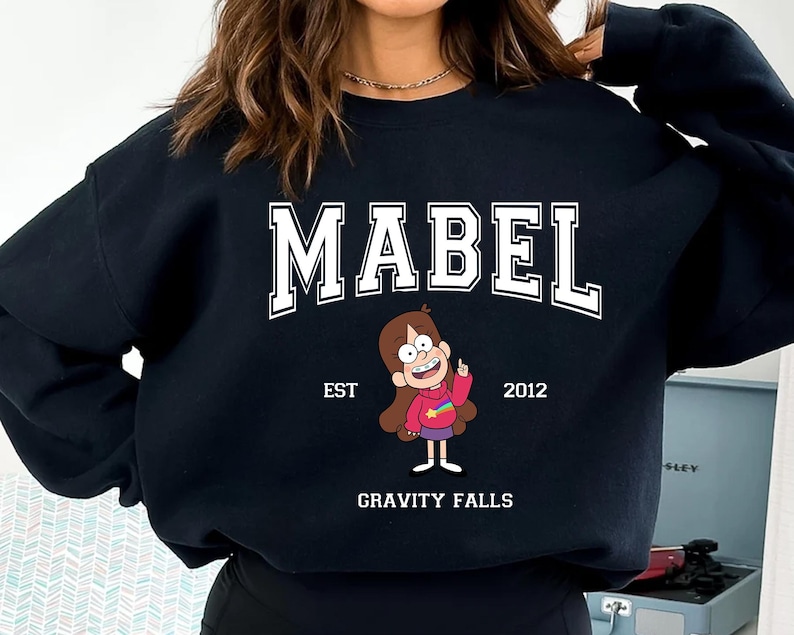Disney Channel Est 2012 Gravity Falls Custom Retro Shirt Robbie Shirt, Gravity Falls Full Characters Tee, Disneyland Family Matching Shirt image 6