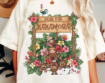 Disney Moana Fear The Kakamora Shirt, Disney Moana Funny Kakamora Coconut Pirates Shirt, Magic Kingdom, Disneyland Vacation Family Shirt