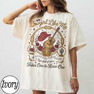Disney Pixar Toy Story 5 Jessie Cowgirl Like Me Comfort Colors Shirt, Toy Story Western Cowgirl Jessie Shirt, Disneyland Trip 2026 Tee image 3
