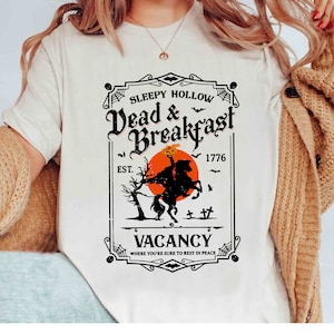 Camiseta Disney Headless Horseman Sleepy Hollow Dead And Breakfast Vacancy Halloween, Camiseta Sleepy Hollow, Camiseta Disneyland Family Vacation
