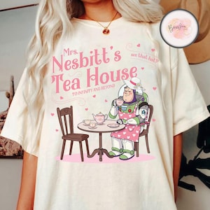 Disney Mrs. Nesbitt Tea Room Shirt, Nesbitt’s Tea House Shirt, Disney Toy Story Buzz Lightyear Shirt, Disneyland Family Matching Shirt